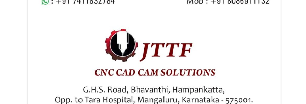JTTF CNC CAD CAM Solutions